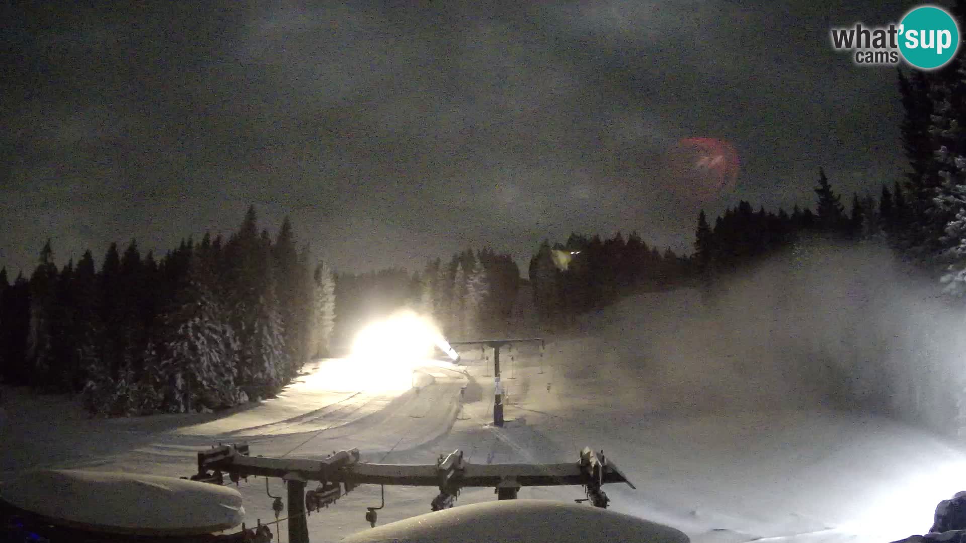 Comprensorio sciistico Rogla Webcam live Ostruščica piste 1 e 2