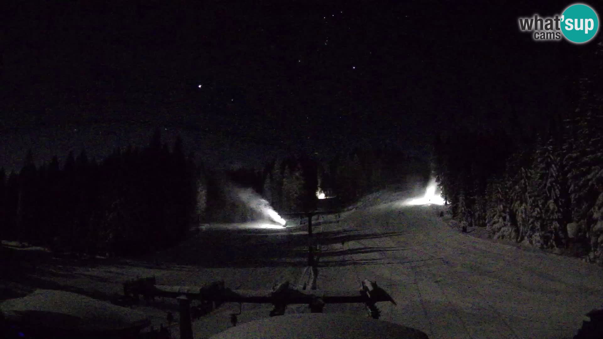 Station de ski Rogla Webcam Ostruščica pistes 1 et 2