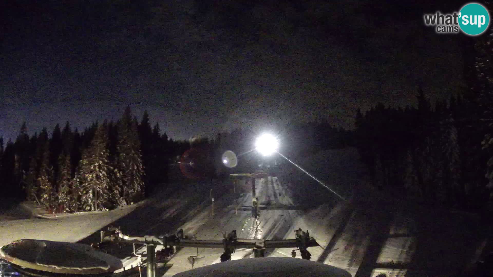 Estación de esquí Rogla Webcam Ostruščica pistas 1 y 2