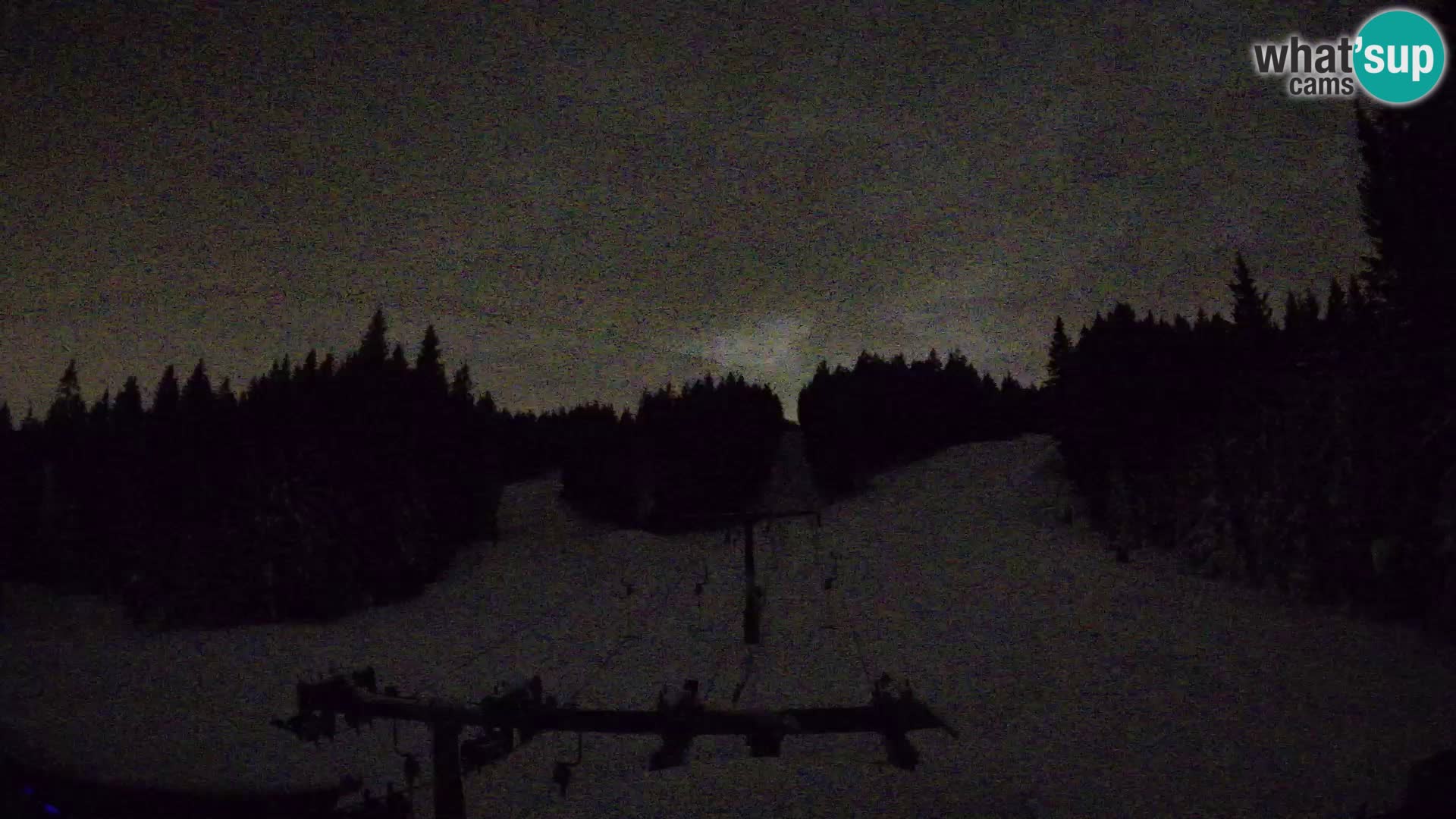 Smučišče Rogla Spletna kamera Ostruščica proga 1 in 2