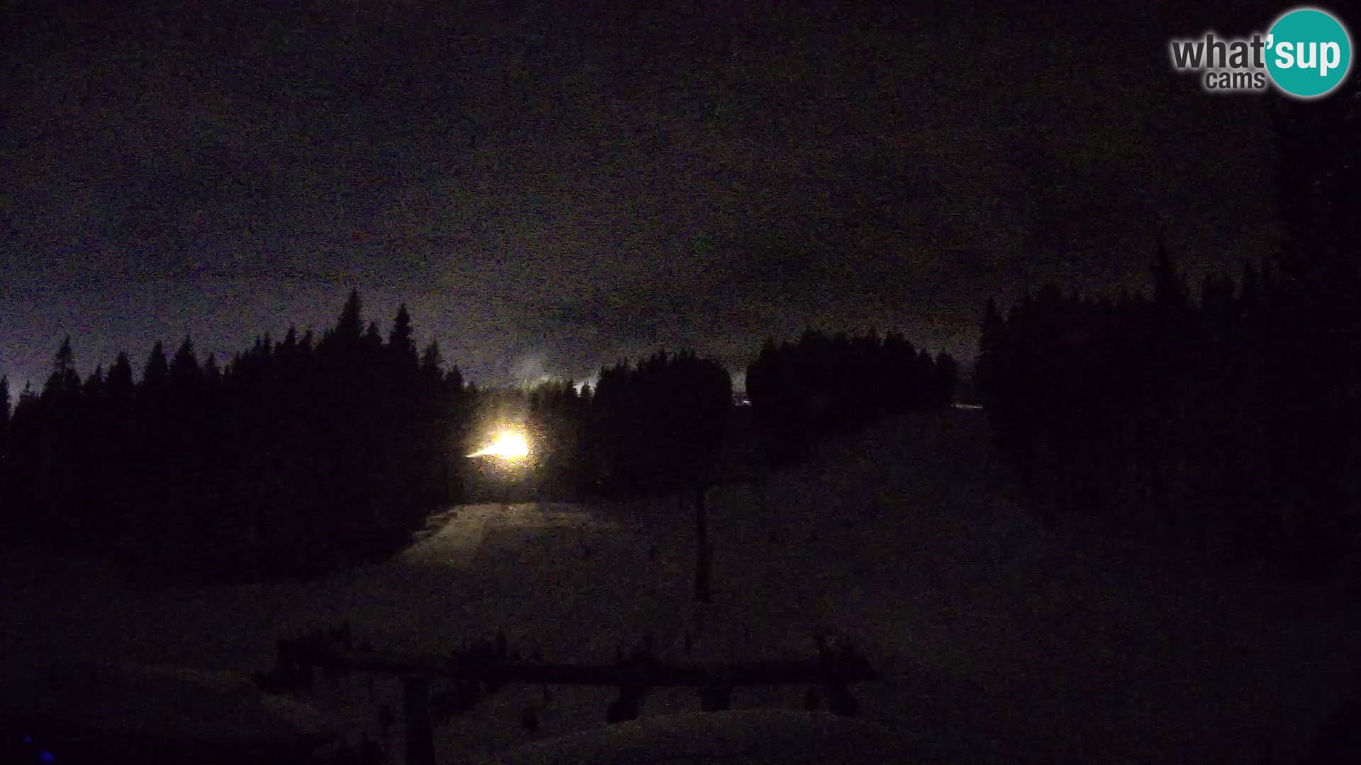 Skigebiet Rogla Webcam Ostruščica Piste 1 und 2