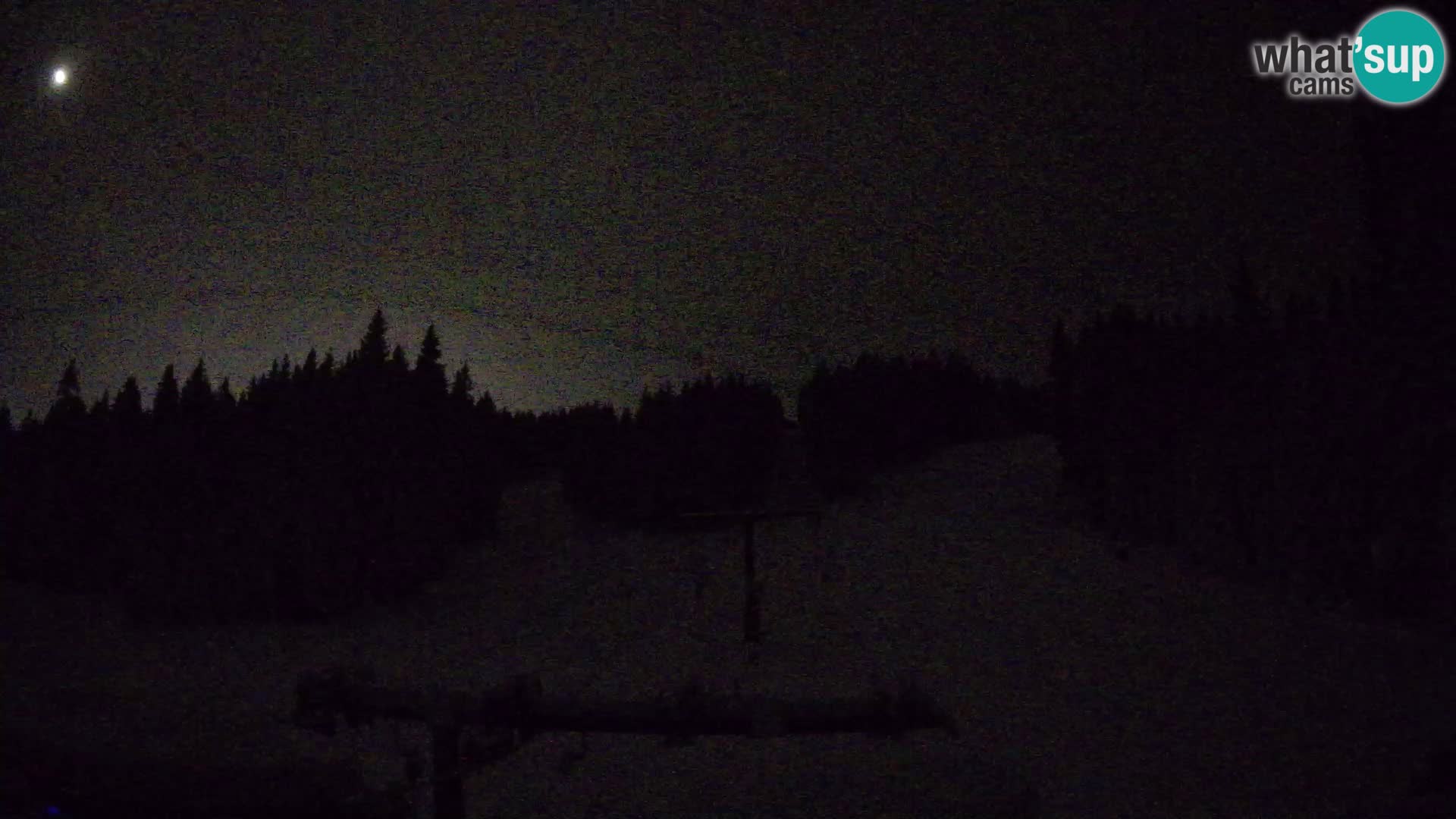 Skijalište Rogla web kamera Ostruščica proga 1 in 2