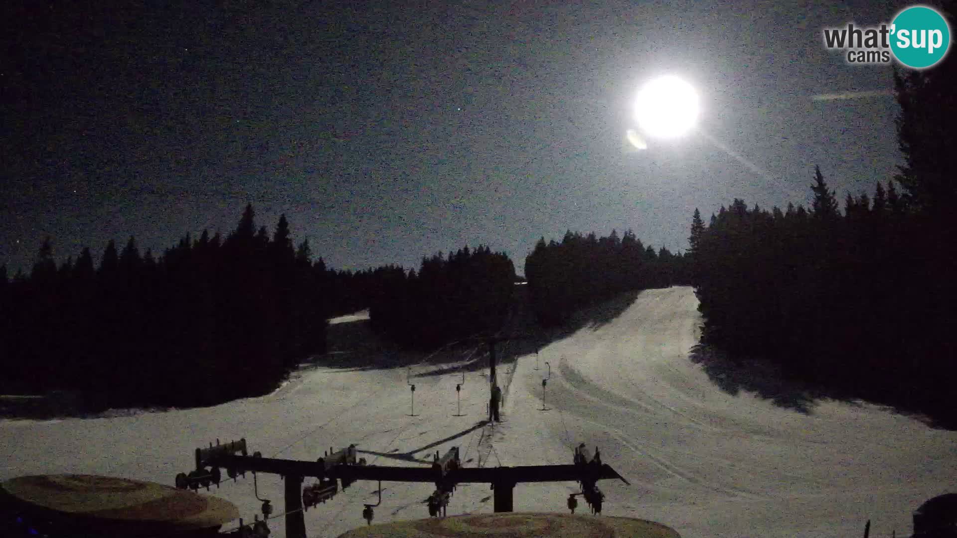 Estación de esquí Rogla Webcam Ostruščica pistas 1 y 2