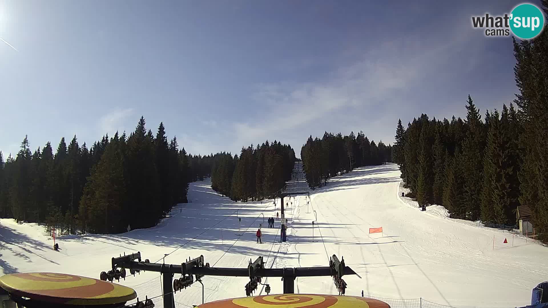 Estación de esquí Rogla Webcam Ostruščica pistas 1 y 2