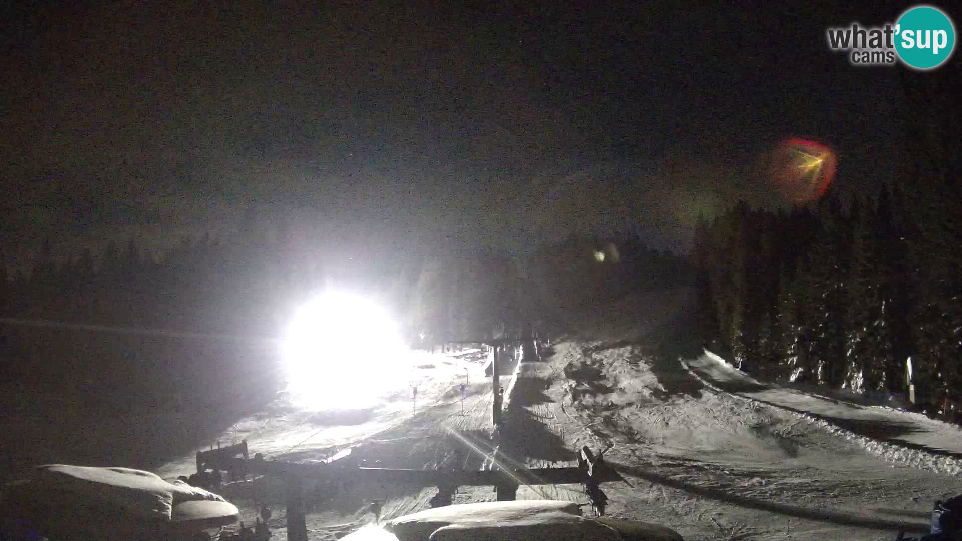 Estación de esquí Rogla Webcam Ostruščica pistas 1 y 2