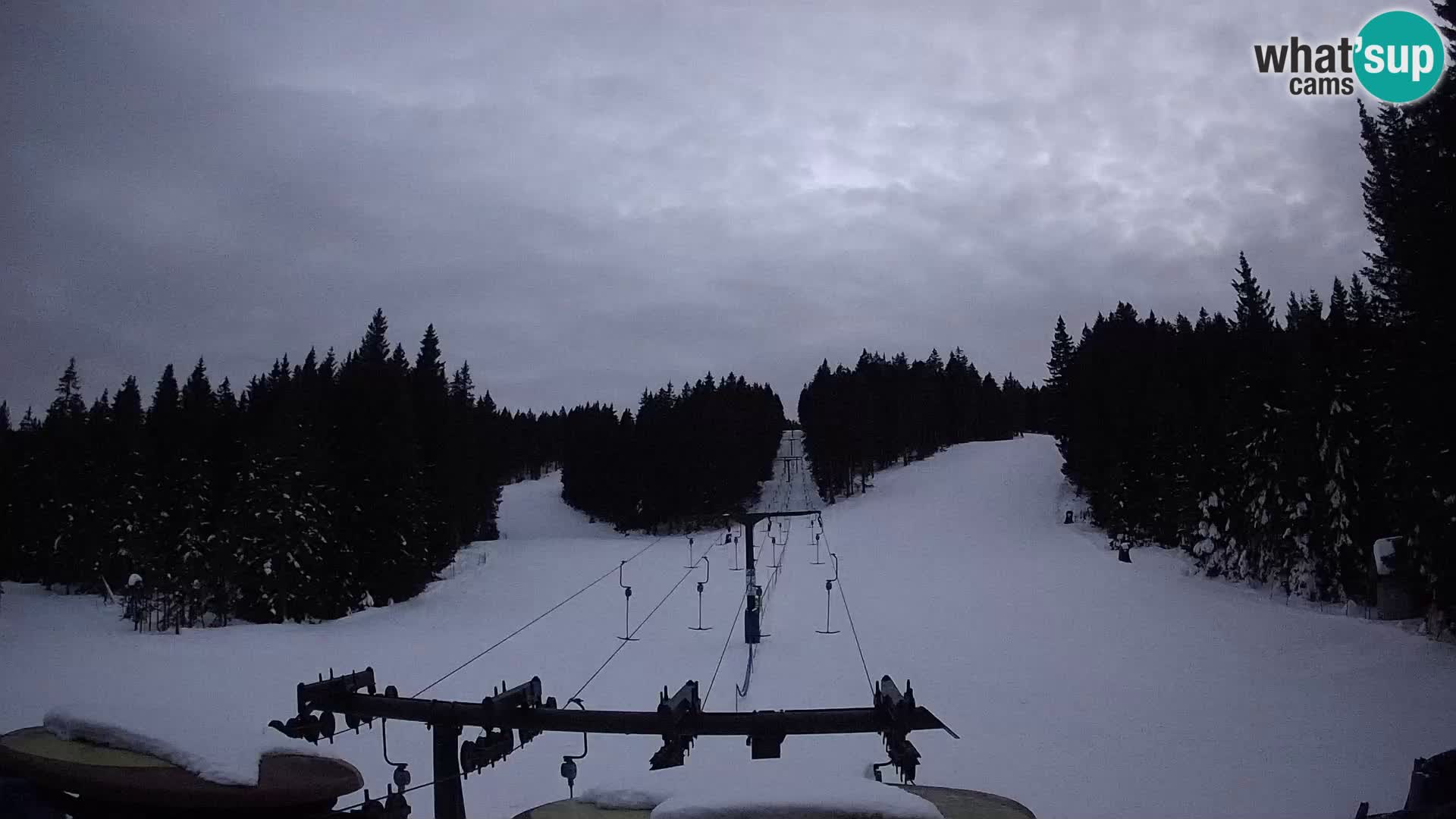 Estación de esquí Rogla Webcam Ostruščica pistas 1 y 2