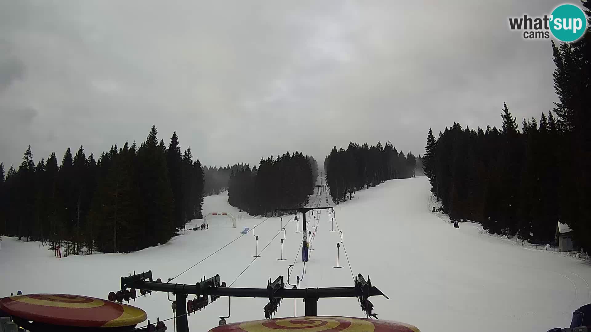 Station de ski Rogla Webcam Ostruščica pistes 1 et 2
