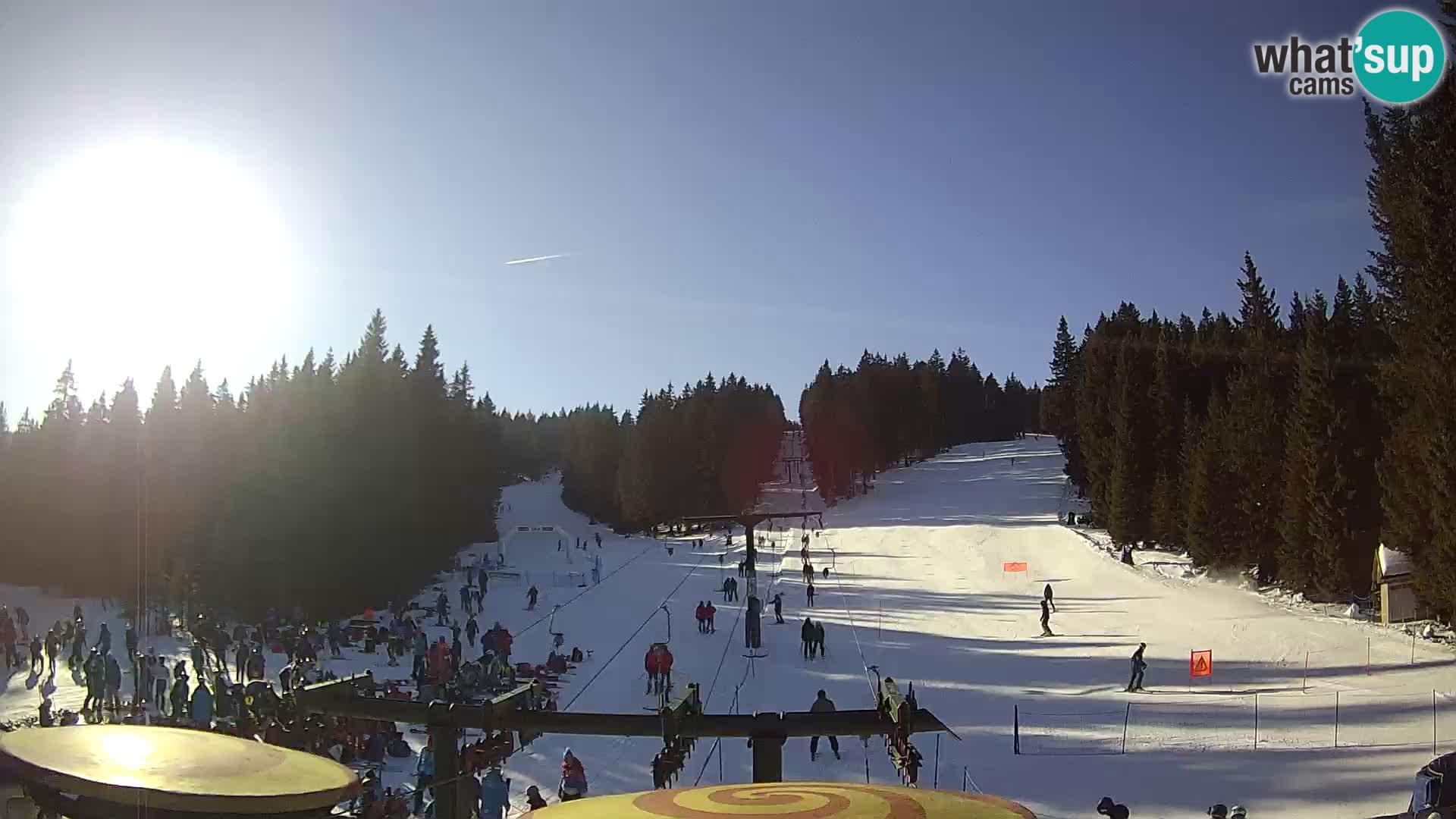 Estación de esquí Rogla Webcam Ostruščica pistas 1 y 2