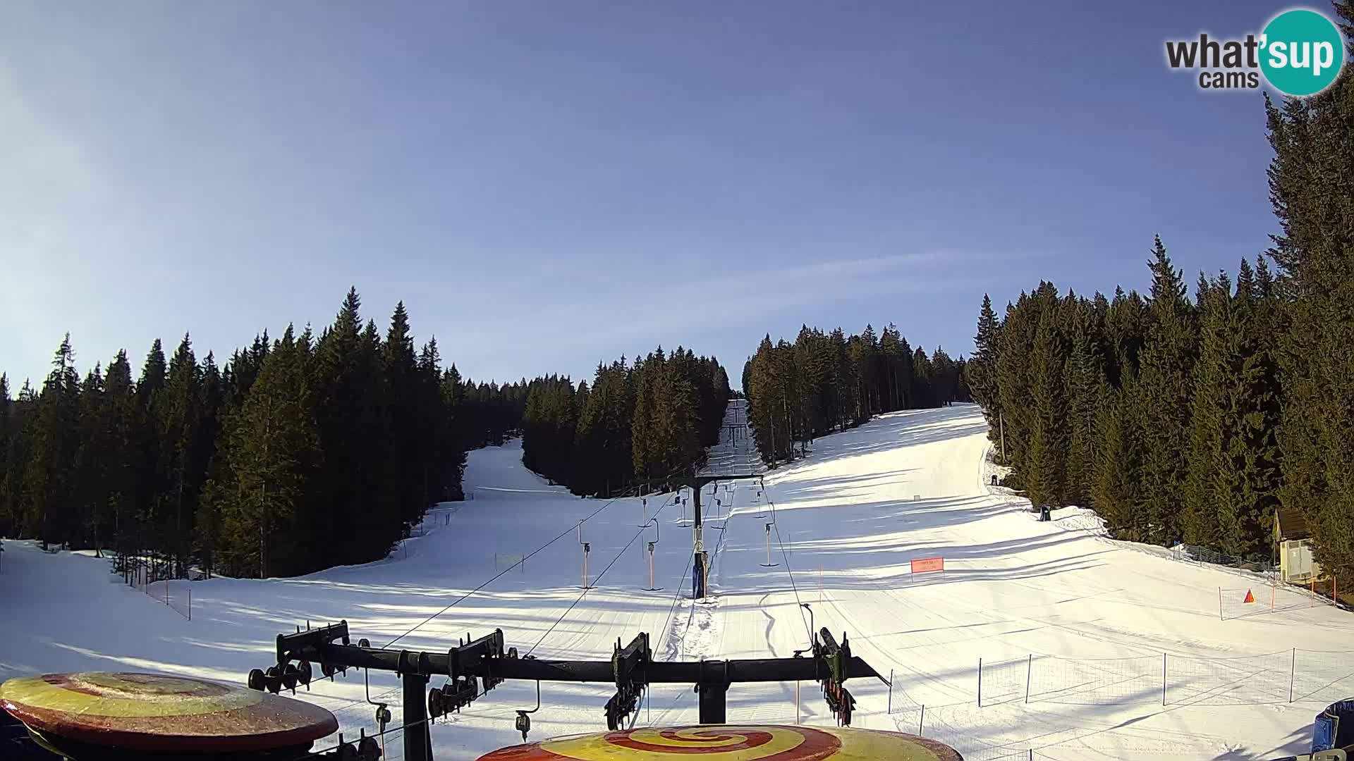 Estación de esquí Rogla Webcam Ostruščica pistas 1 y 2