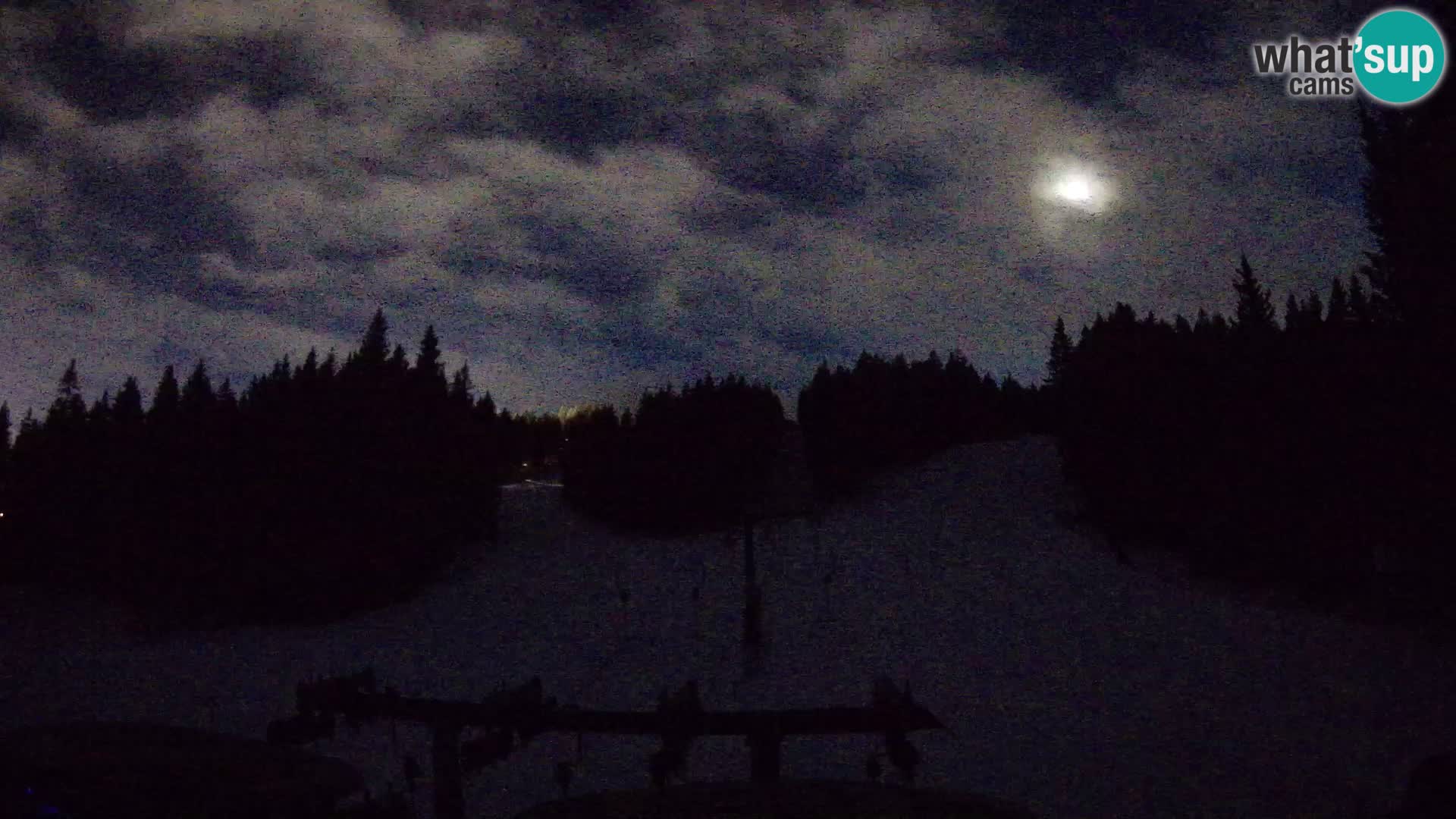 Estación de esquí Rogla Webcam Ostruščica pistas 1 y 2