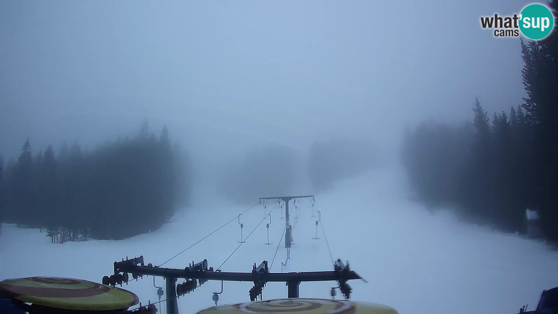 Estación de esquí Rogla Webcam Ostruščica pistas 1 y 2