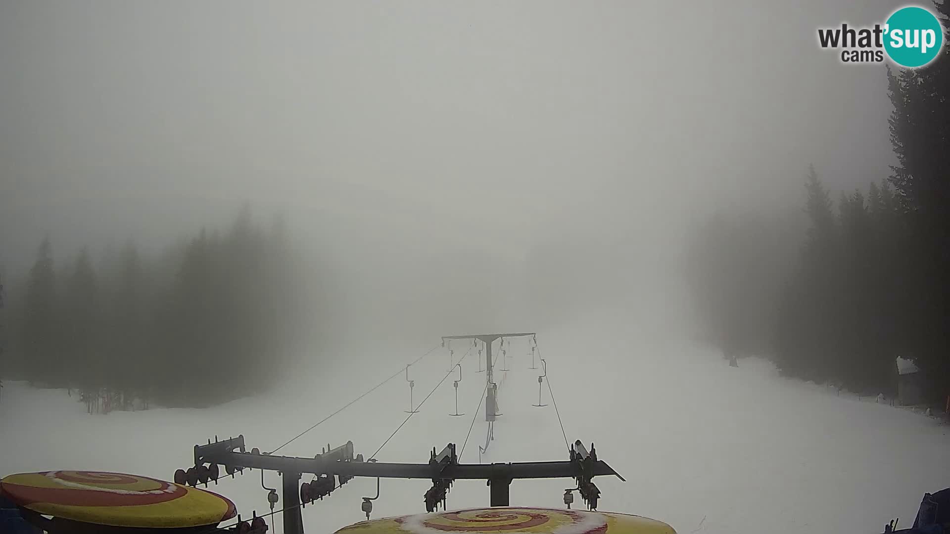 Comprensorio sciistico Rogla Webcam live Ostruščica piste 1 e 2