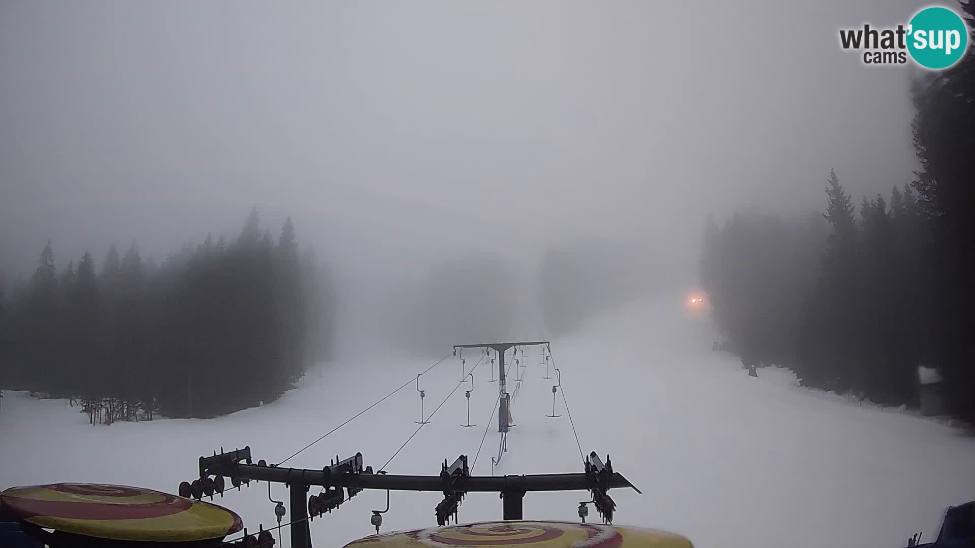 Comprensorio sciistico Rogla Webcam live Ostruščica piste 1 e 2