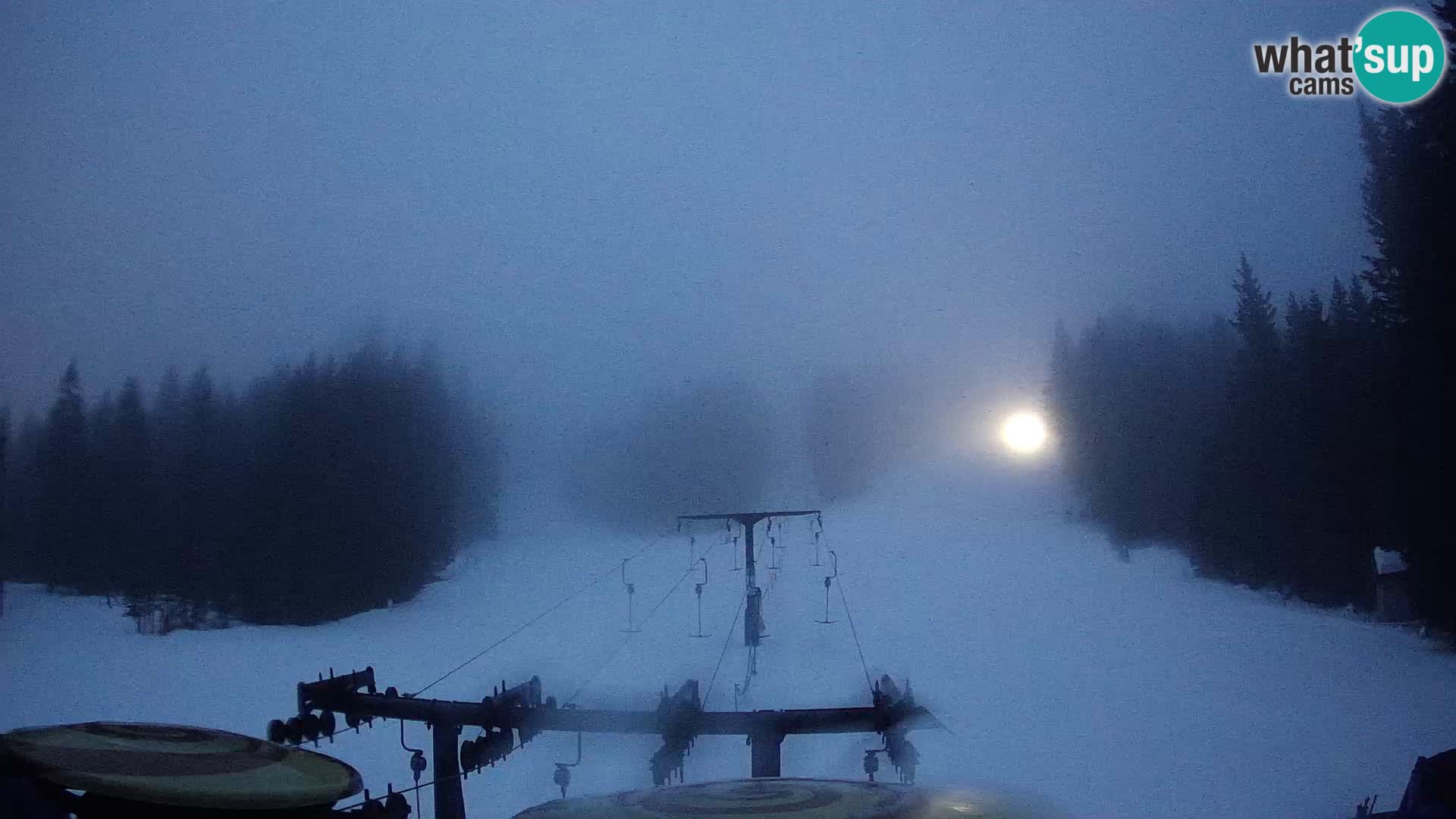 Estación de esquí Rogla Webcam Ostruščica pistas 1 y 2