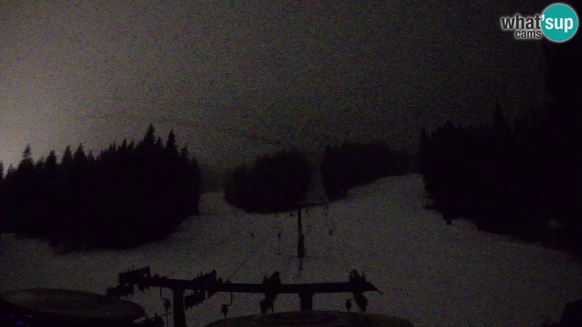 Comprensorio sciistico Rogla Webcam live Ostruščica piste 1 e 2