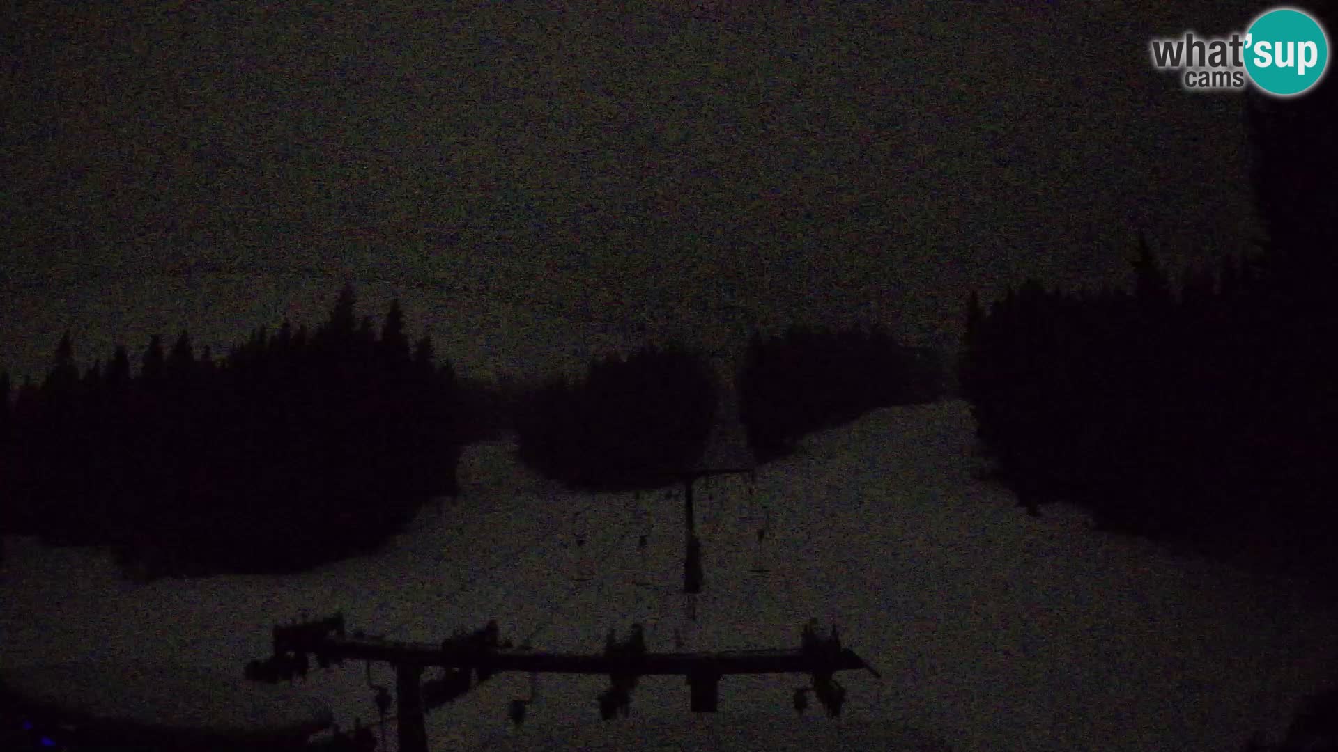 Smučišče Rogla Spletna kamera Ostruščica proga 1 in 2