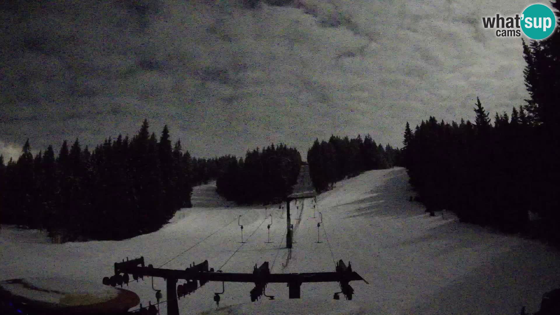 Skigebiet Rogla Webcam Ostruščica Piste 1 und 2