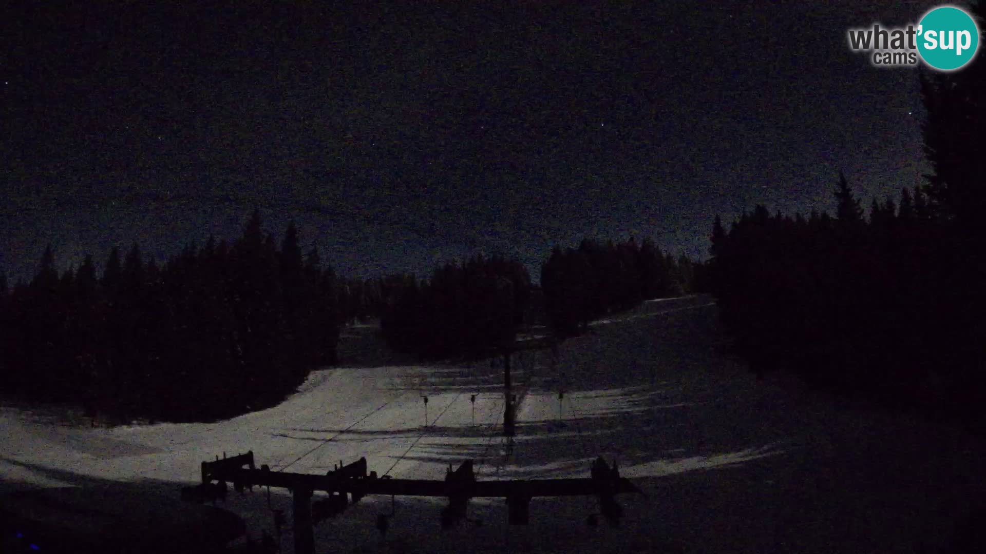 Skigebiet Rogla Webcam Ostruščica Piste 1 und 2