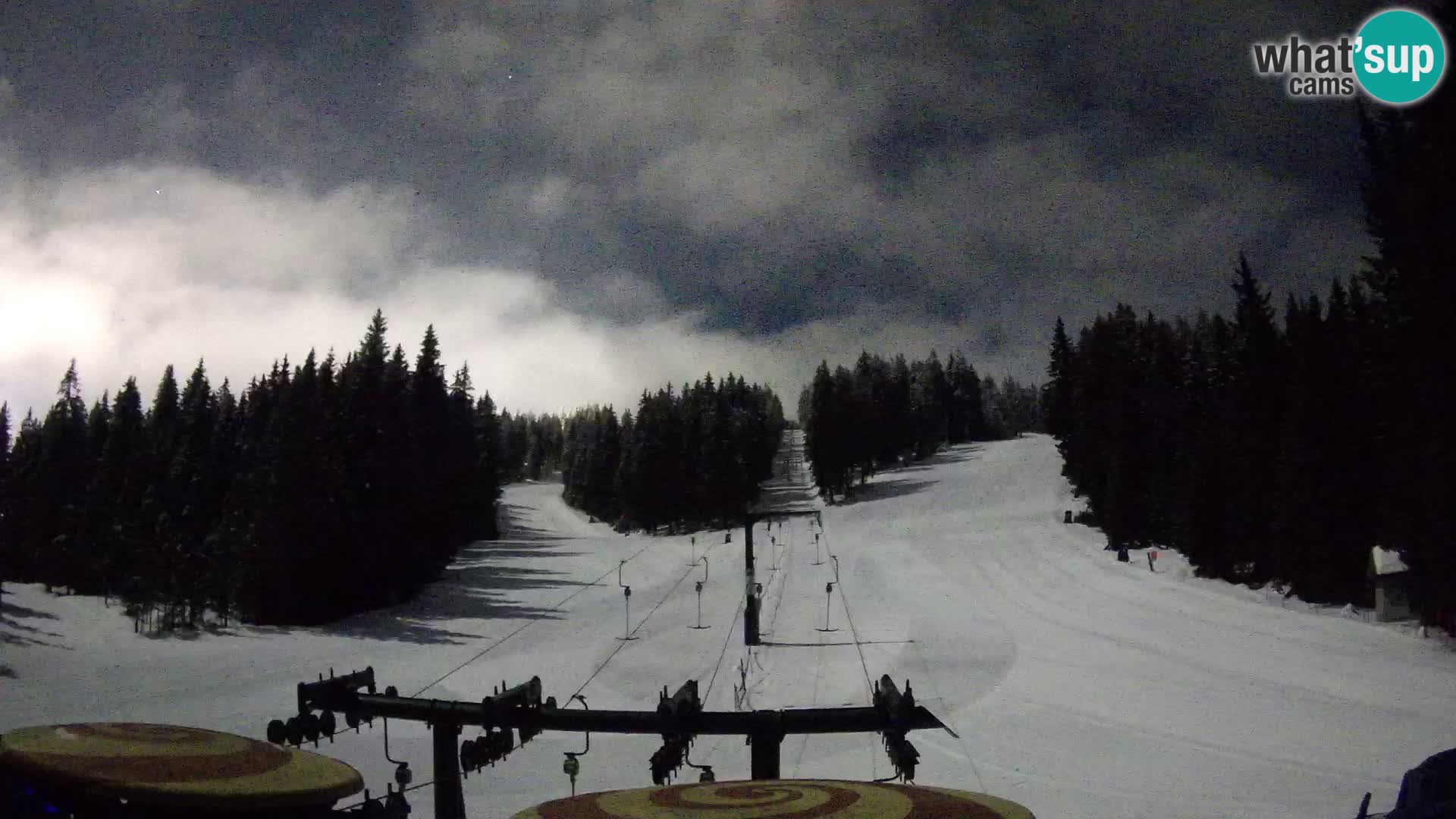 Station de ski Rogla Webcam Ostruščica pistes 1 et 2