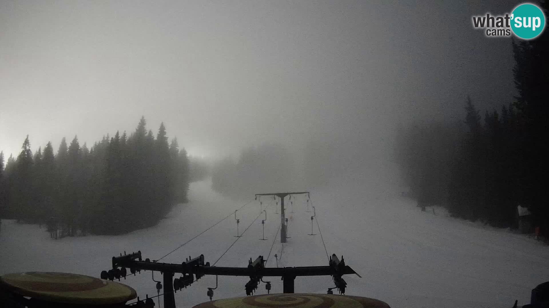 Estación de esquí Rogla Webcam Ostruščica pistas 1 y 2