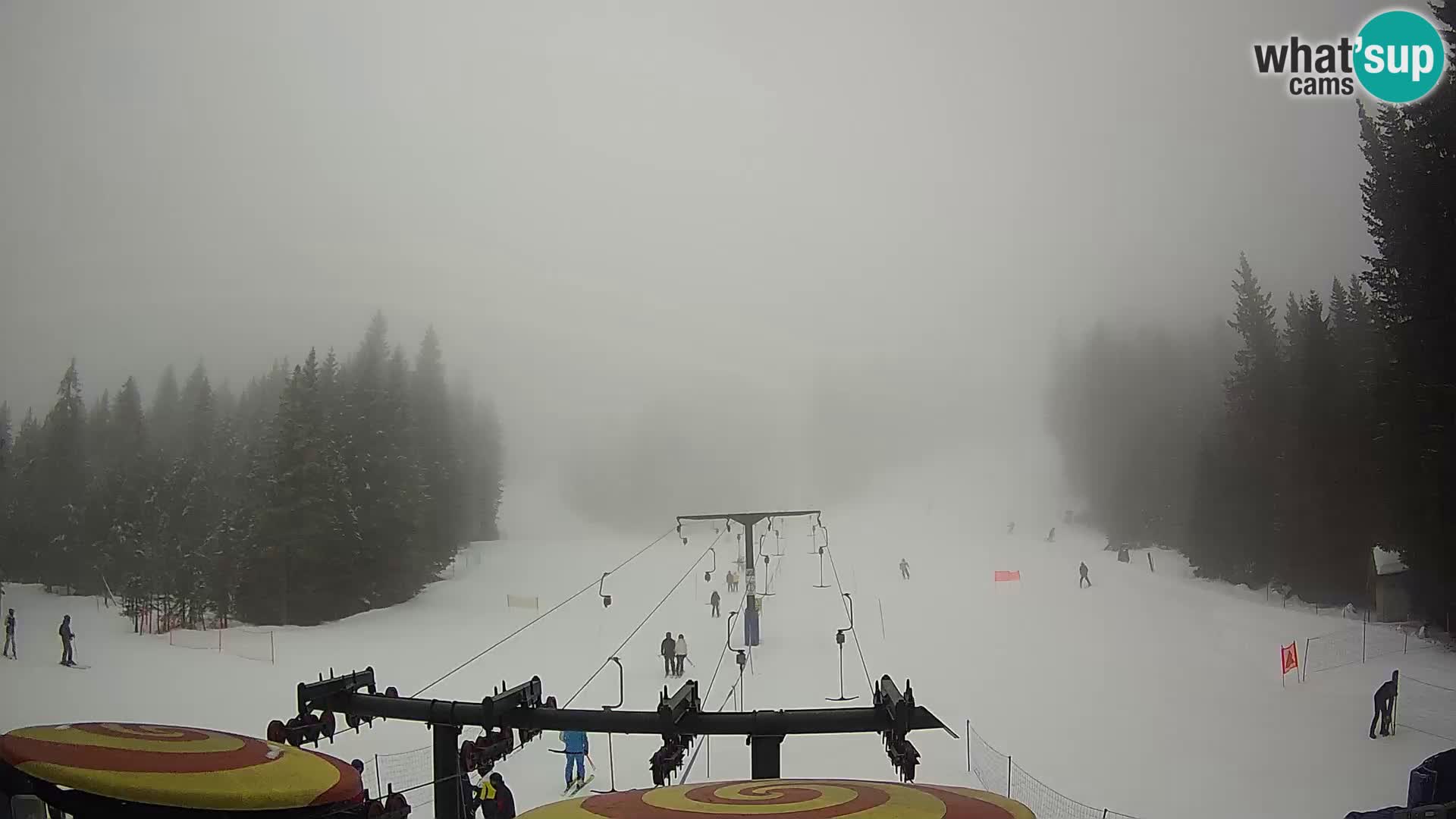 Skijalište Rogla web kamera Ostruščica proga 1 in 2