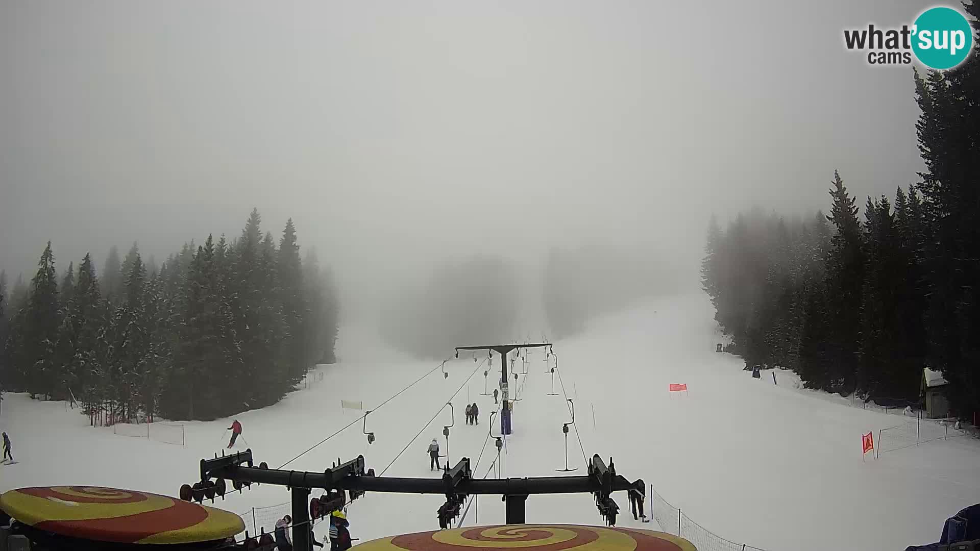 Station de ski Rogla Webcam Ostruščica pistes 1 et 2