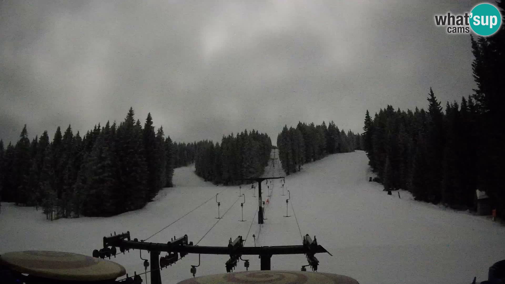 Comprensorio sciistico Rogla Webcam live Ostruščica piste 1 e 2