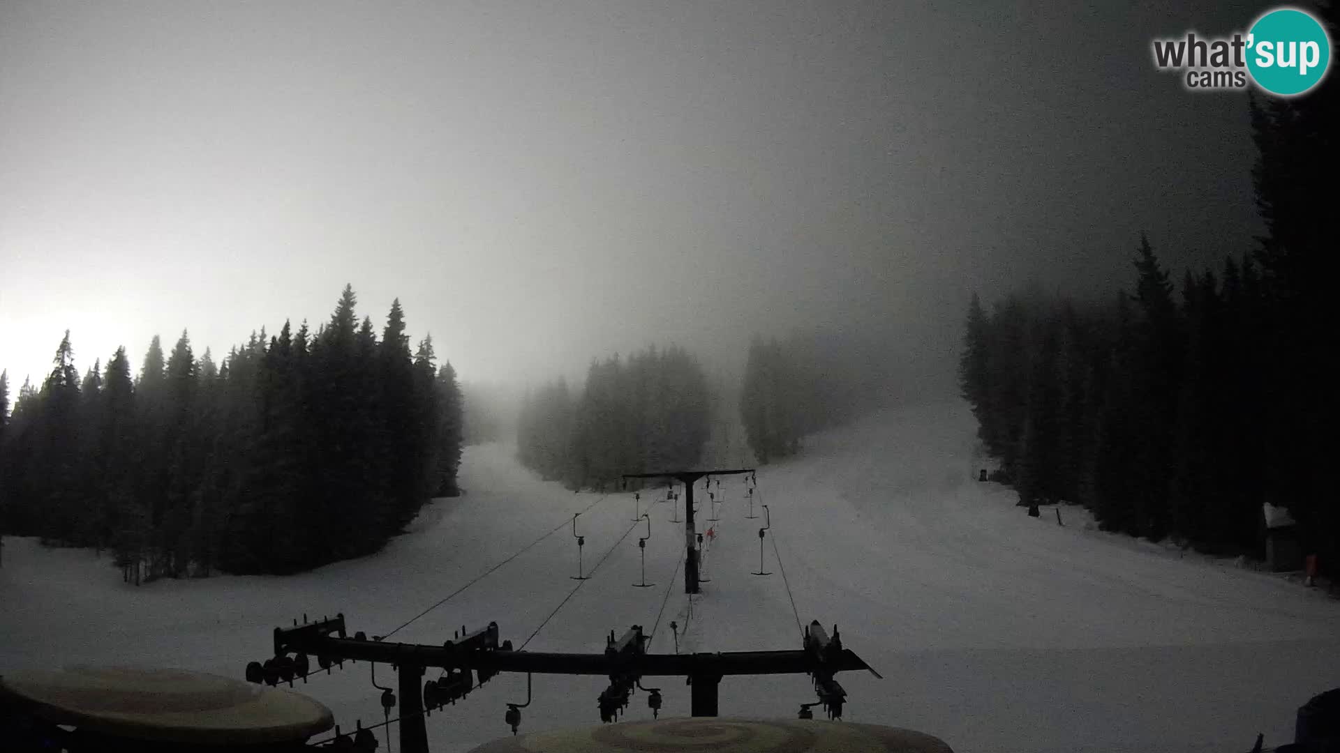 Skigebiet Rogla Webcam Ostruščica Piste 1 und 2