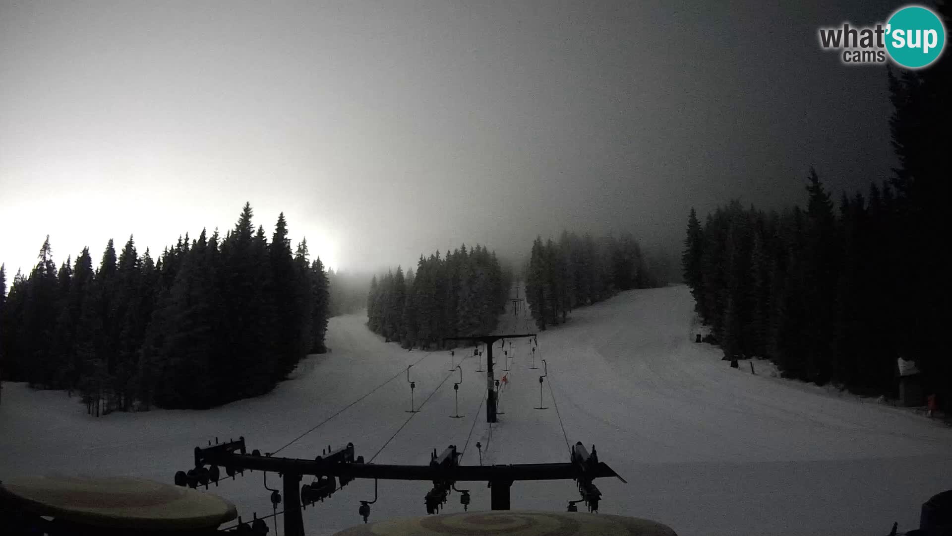 Comprensorio sciistico Rogla Webcam live Ostruščica piste 1 e 2