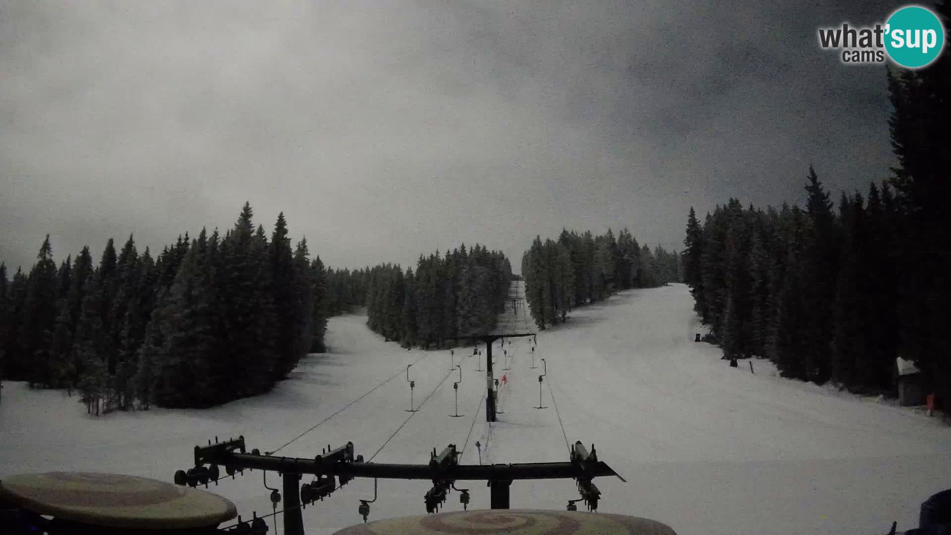 Comprensorio sciistico Rogla Webcam live Ostruščica piste 1 e 2