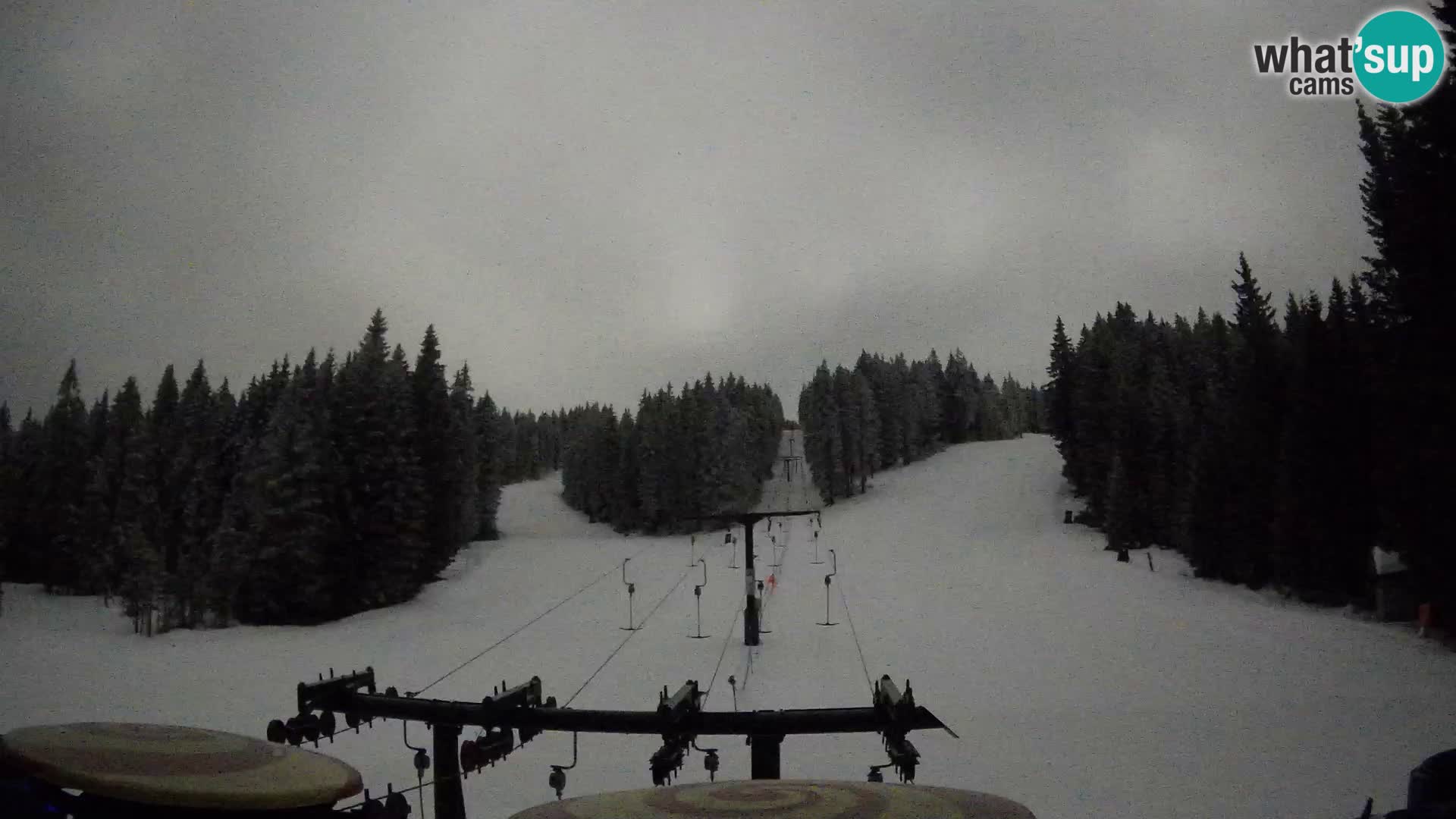 Skigebiet Rogla Webcam Ostruščica Piste 1 und 2