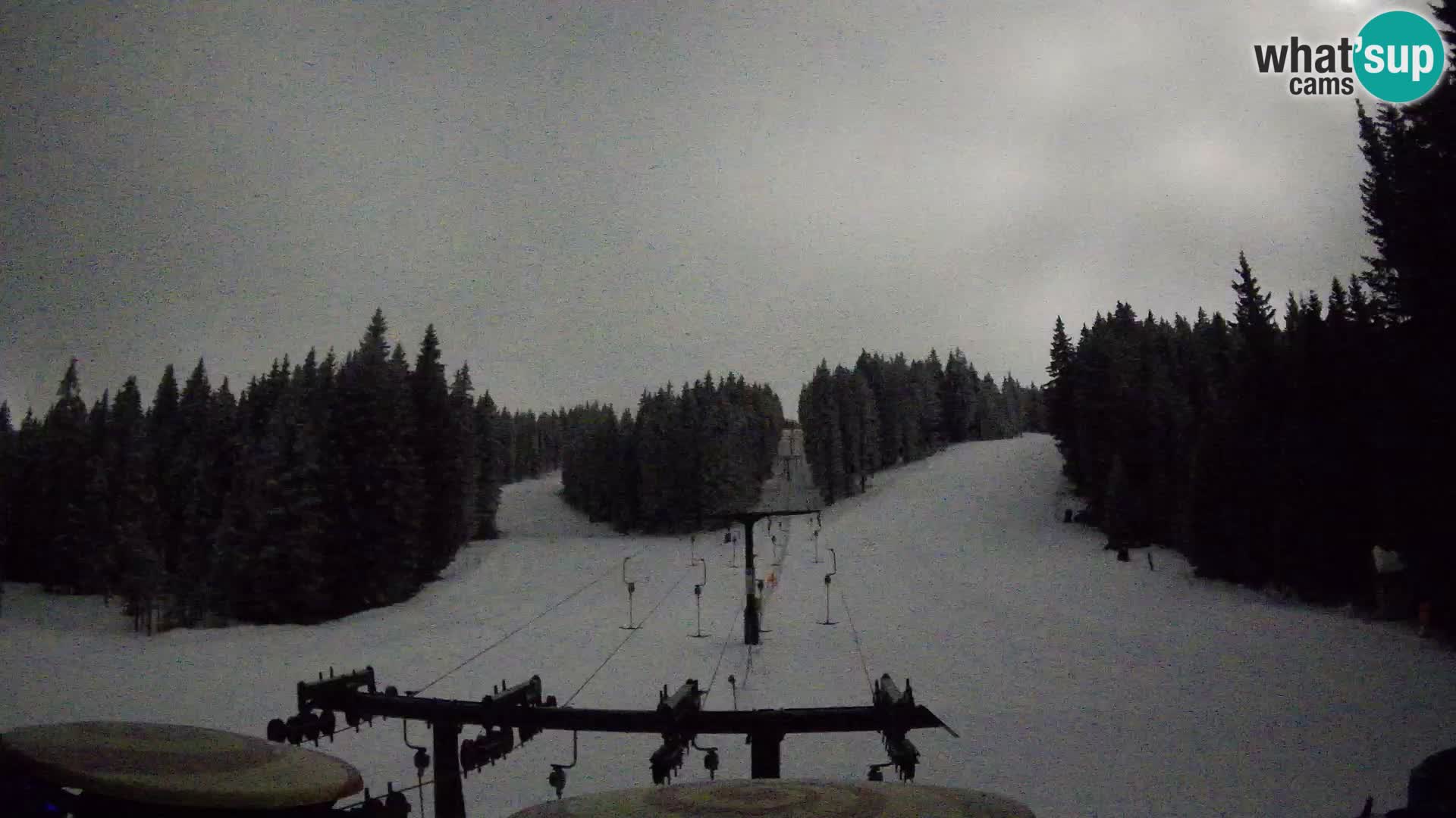 Estación de esquí Rogla Webcam Ostruščica pistas 1 y 2