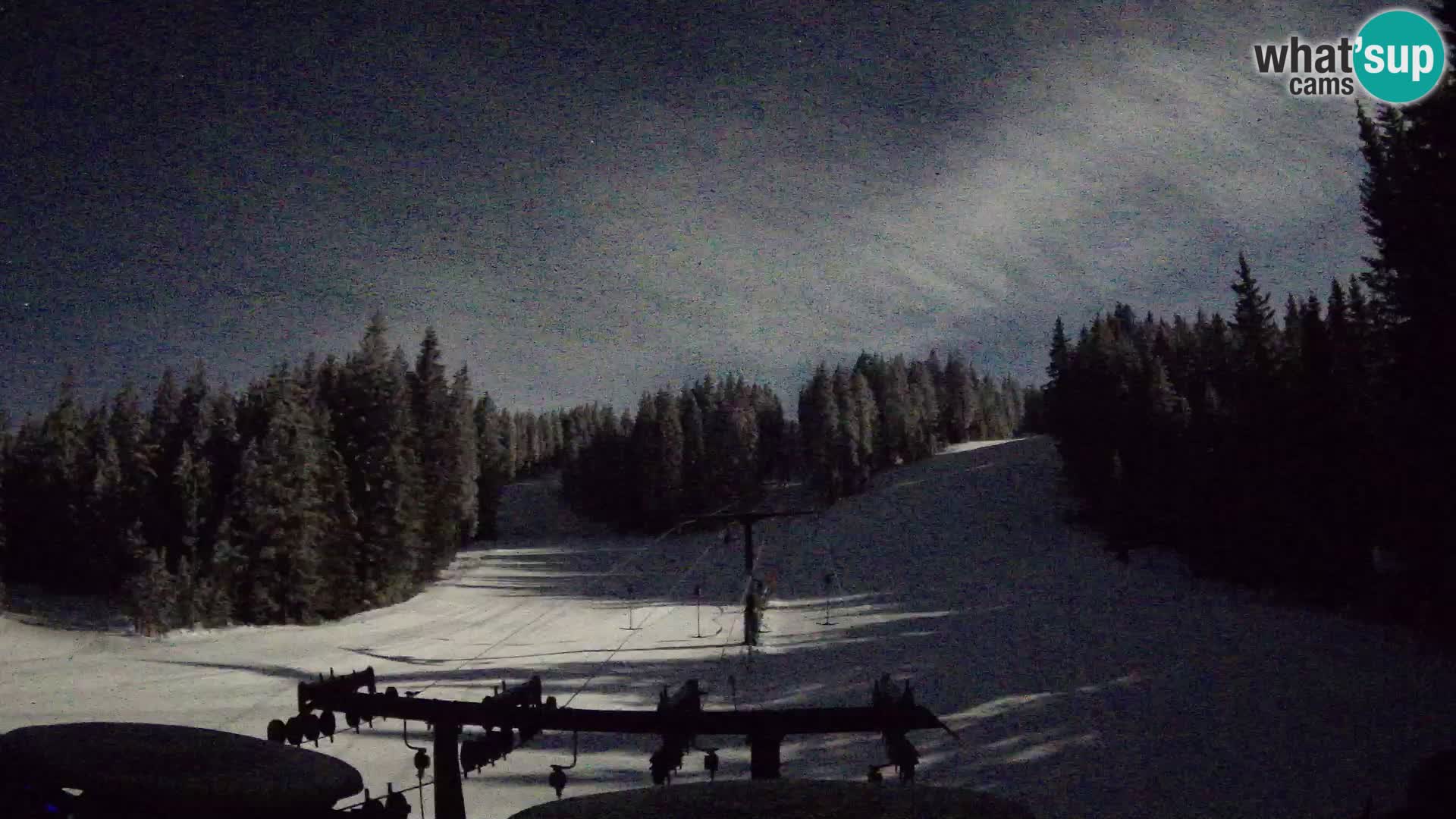 Comprensorio sciistico Rogla Webcam live Ostruščica piste 1 e 2