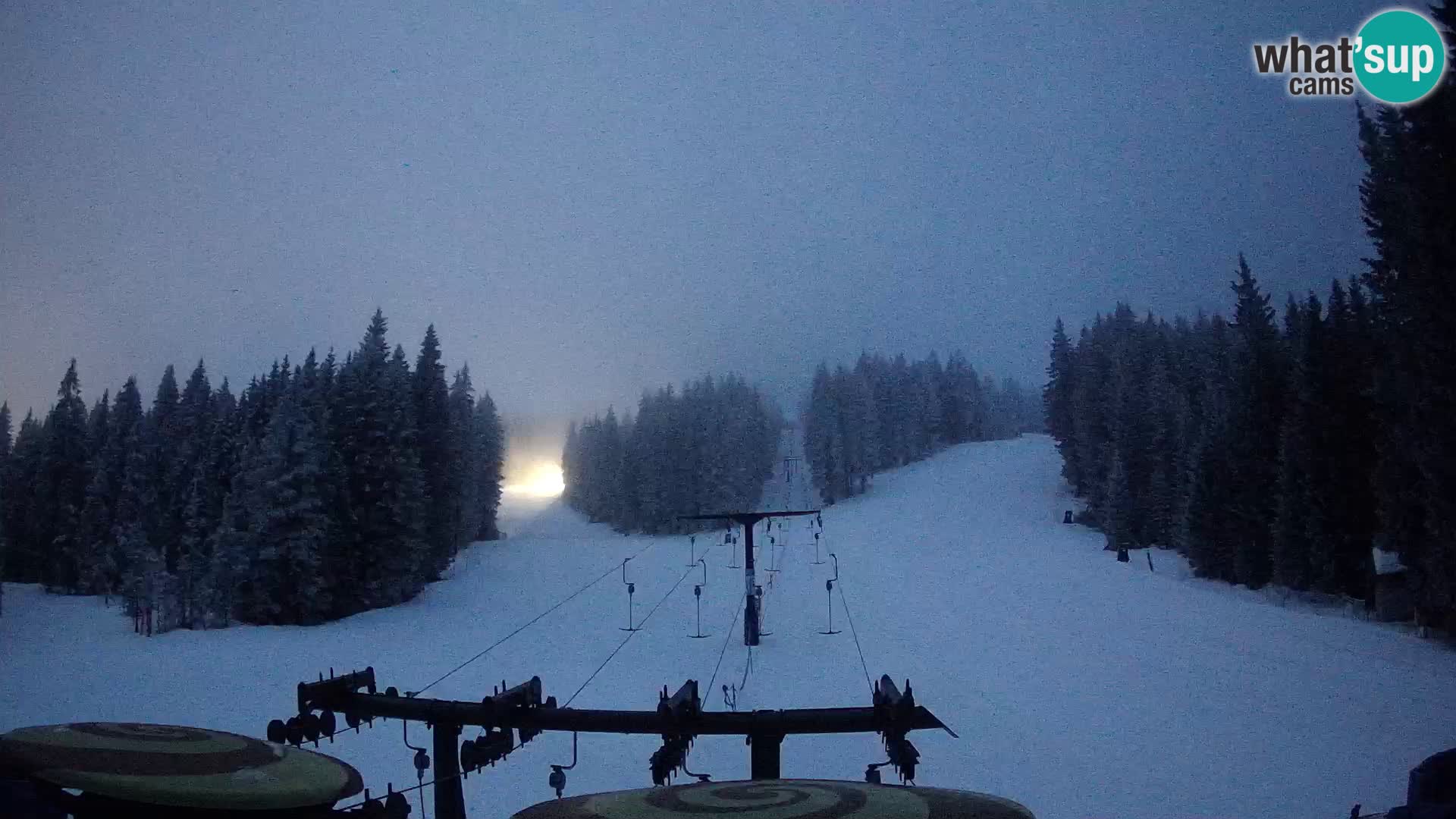 Estación de esquí Rogla Webcam Ostruščica pistas 1 y 2