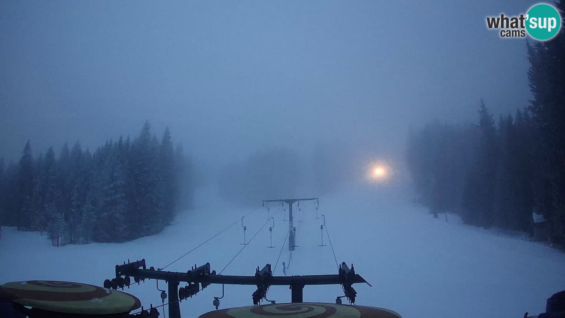 Skigebiet Rogla Webcam Ostruščica Piste 1 und 2