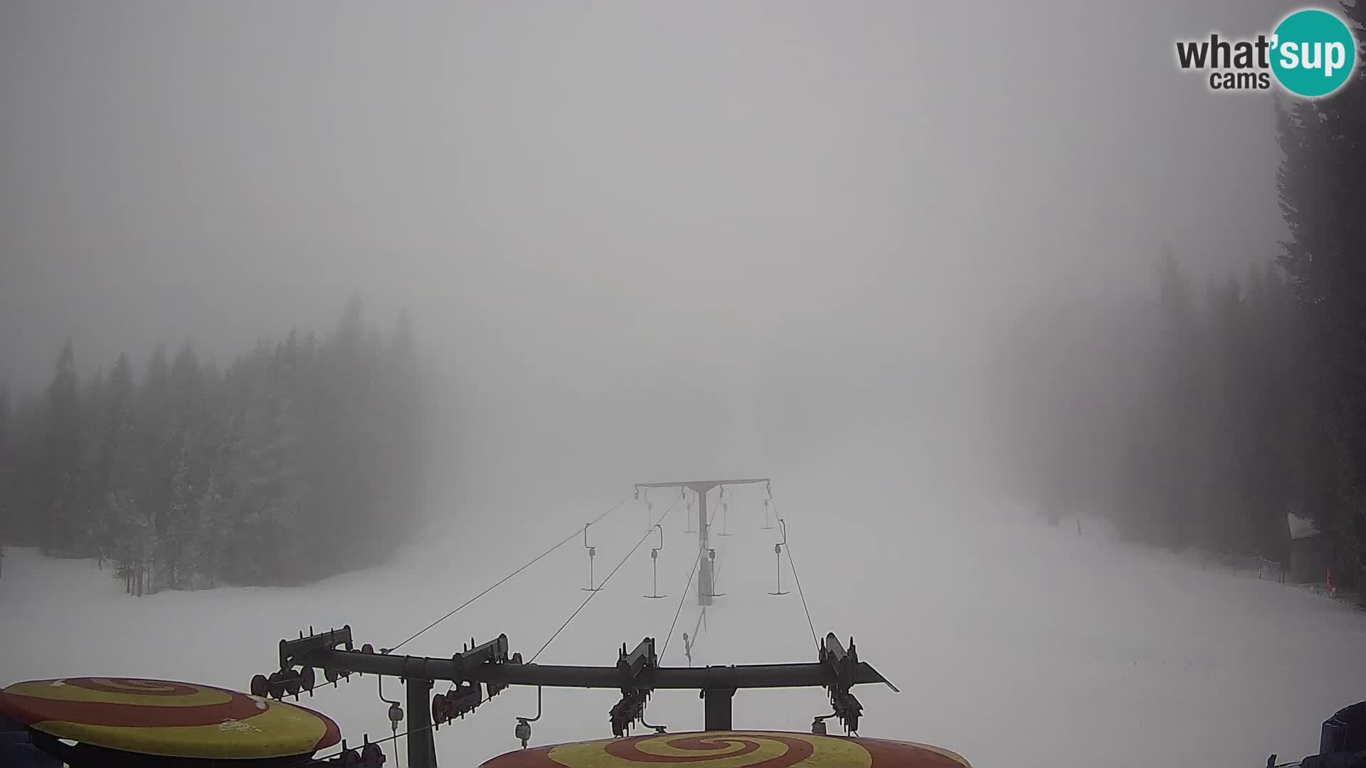 Comprensorio sciistico Rogla Webcam live Ostruščica piste 1 e 2