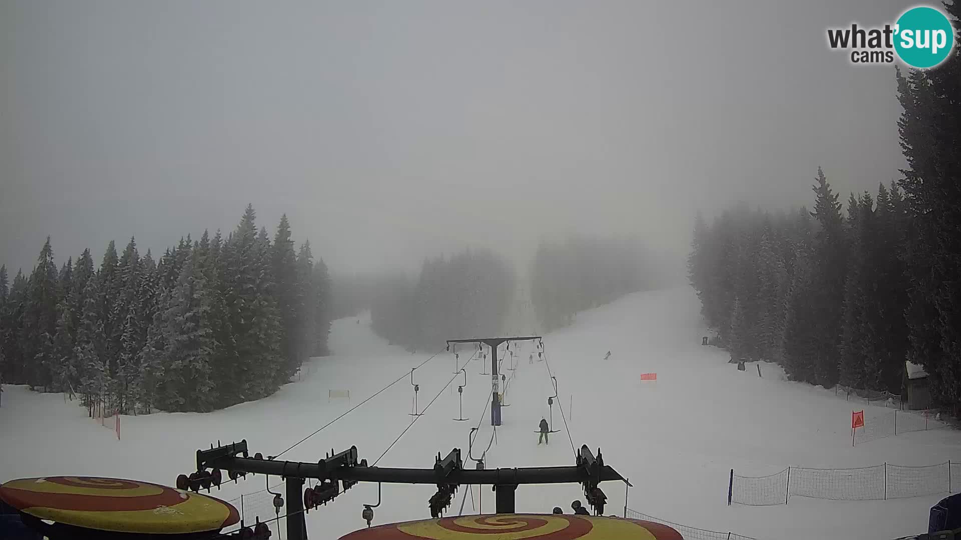 Estación de esquí Rogla Webcam Ostruščica pistas 1 y 2