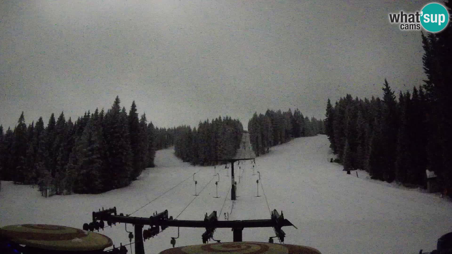 Skigebiet Rogla Webcam Ostruščica Piste 1 und 2