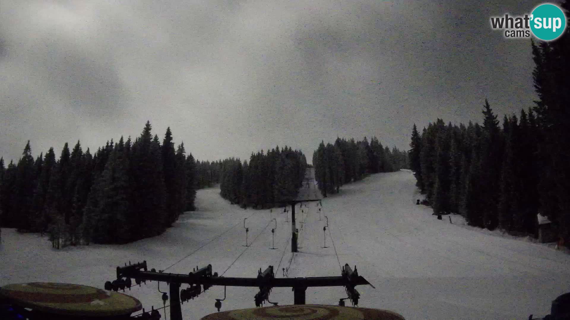 Estación de esquí Rogla Webcam Ostruščica pistas 1 y 2