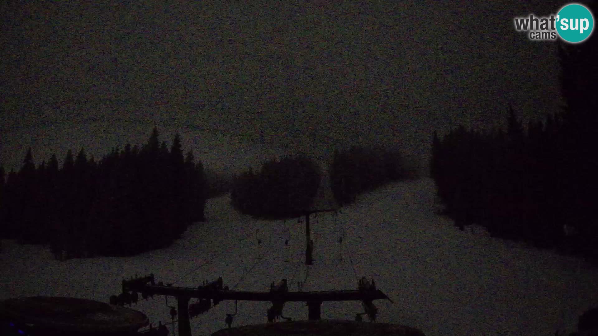Skigebiet Rogla Webcam Ostruščica Piste 1 und 2