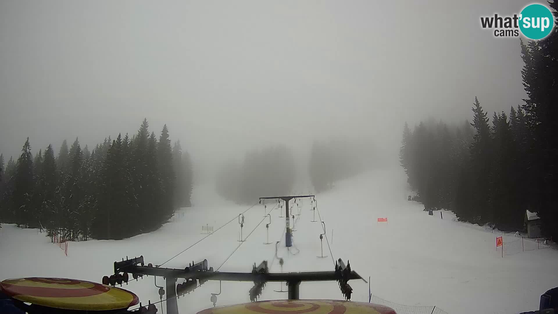Station de ski Rogla Webcam Ostruščica pistes 1 et 2