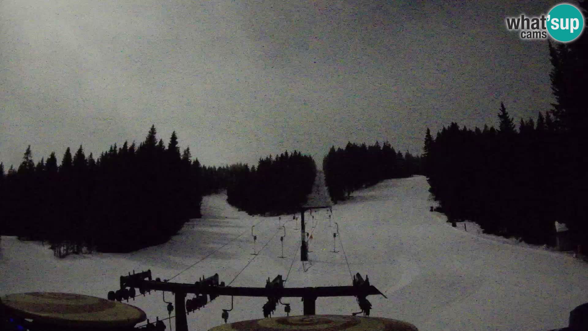 Estación de esquí Rogla Webcam Ostruščica pistas 1 y 2
