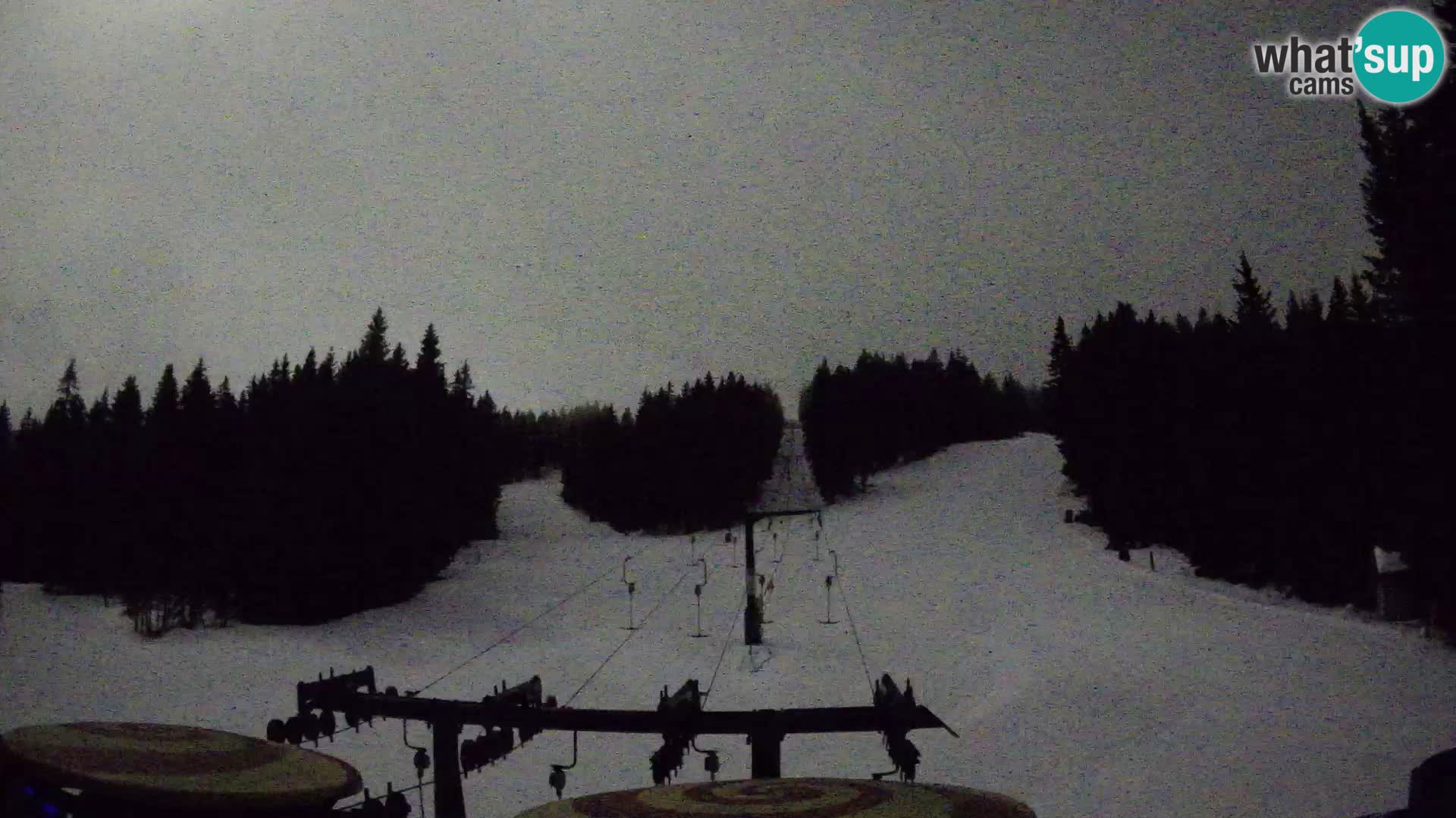 Estación de esquí Rogla Webcam Ostruščica pistas 1 y 2