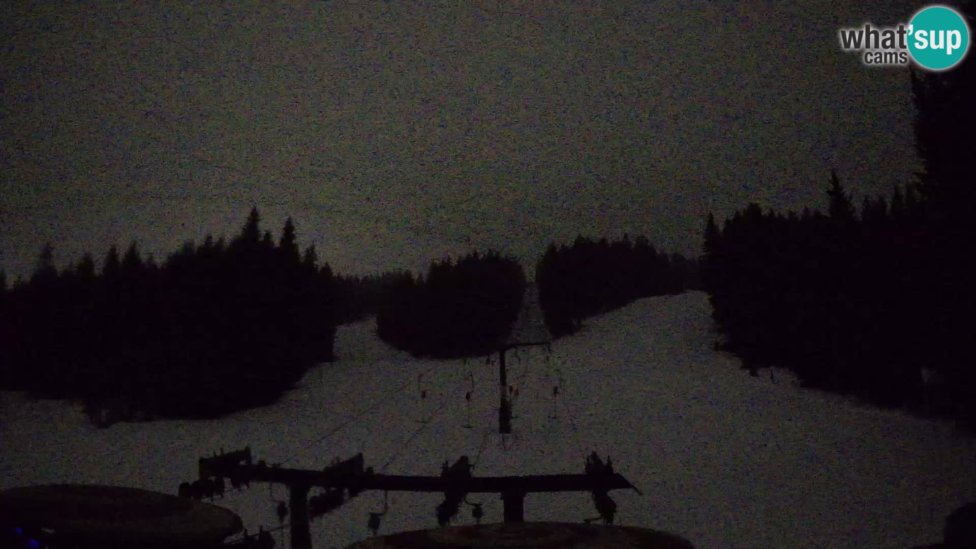 Comprensorio sciistico Rogla Webcam live Ostruščica piste 1 e 2