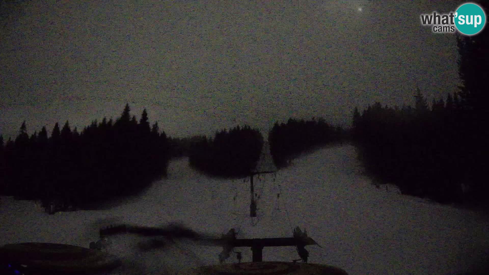 Skigebiet Rogla Webcam Ostruščica Piste 1 und 2