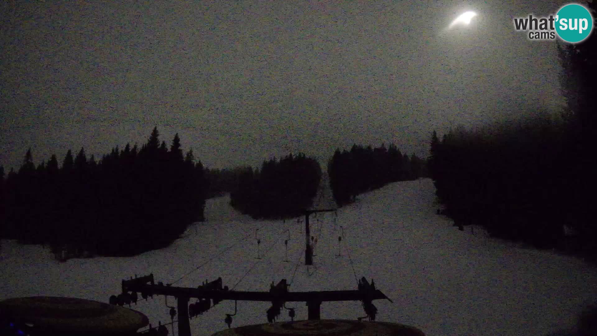 Skigebiet Rogla Webcam Ostruščica Piste 1 und 2
