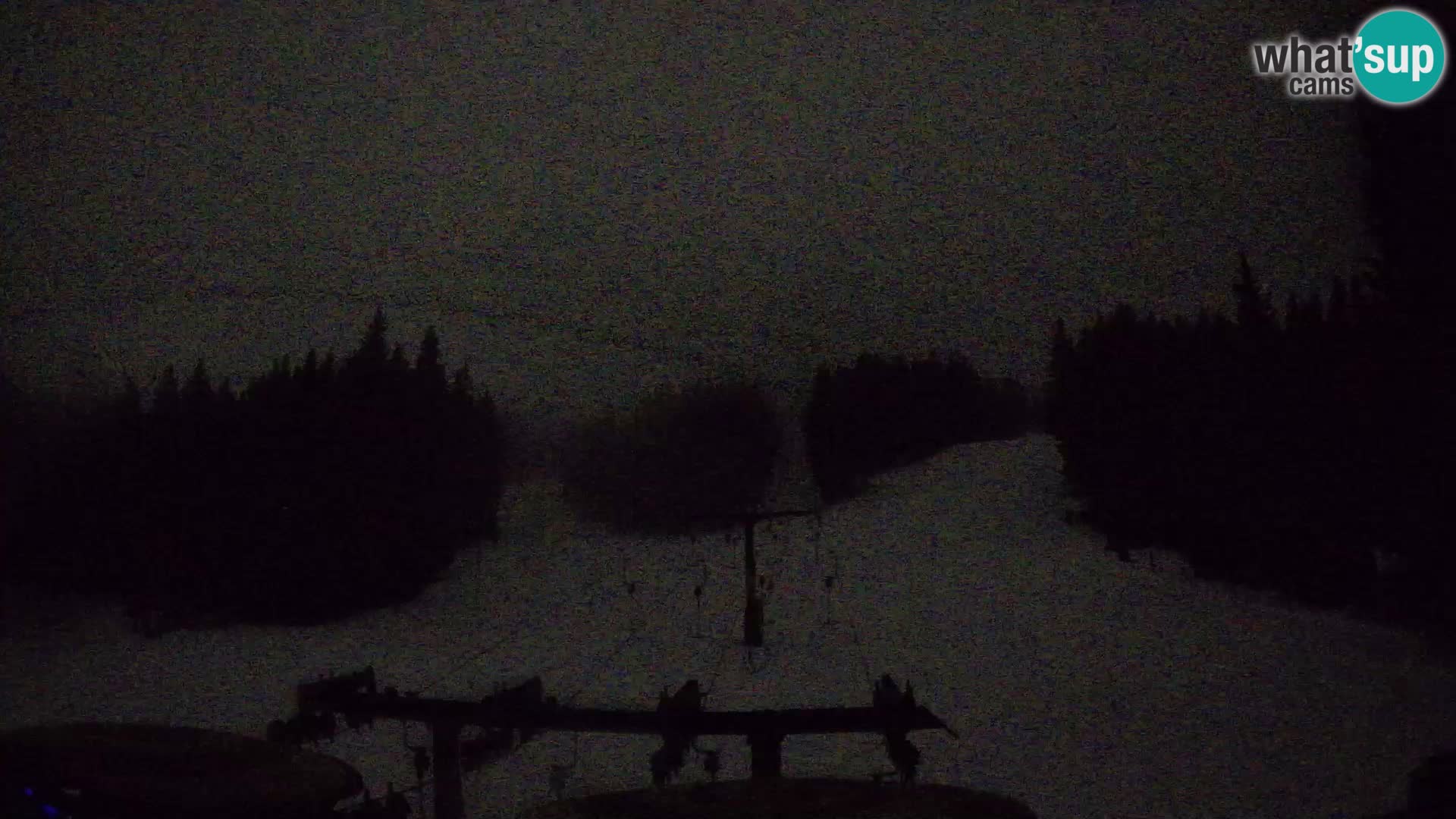 Smučišče Rogla Spletna kamera Ostruščica proga 1 in 2