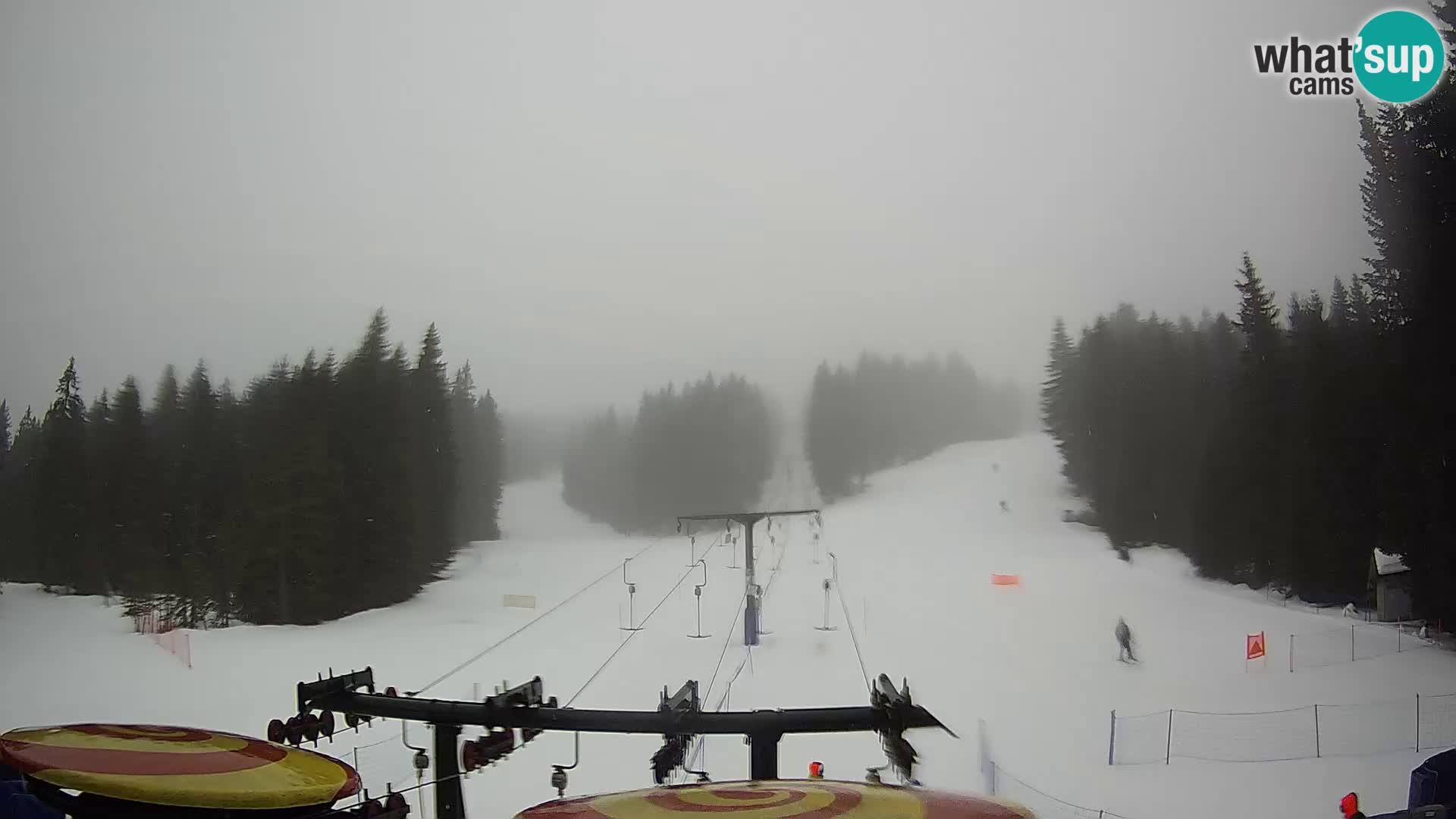 Comprensorio sciistico Rogla Webcam live Ostruščica piste 1 e 2