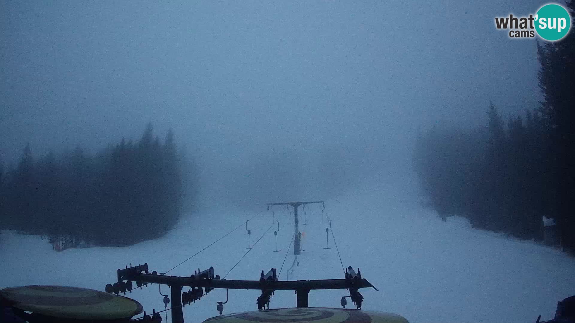 Comprensorio sciistico Rogla Webcam live Ostruščica piste 1 e 2