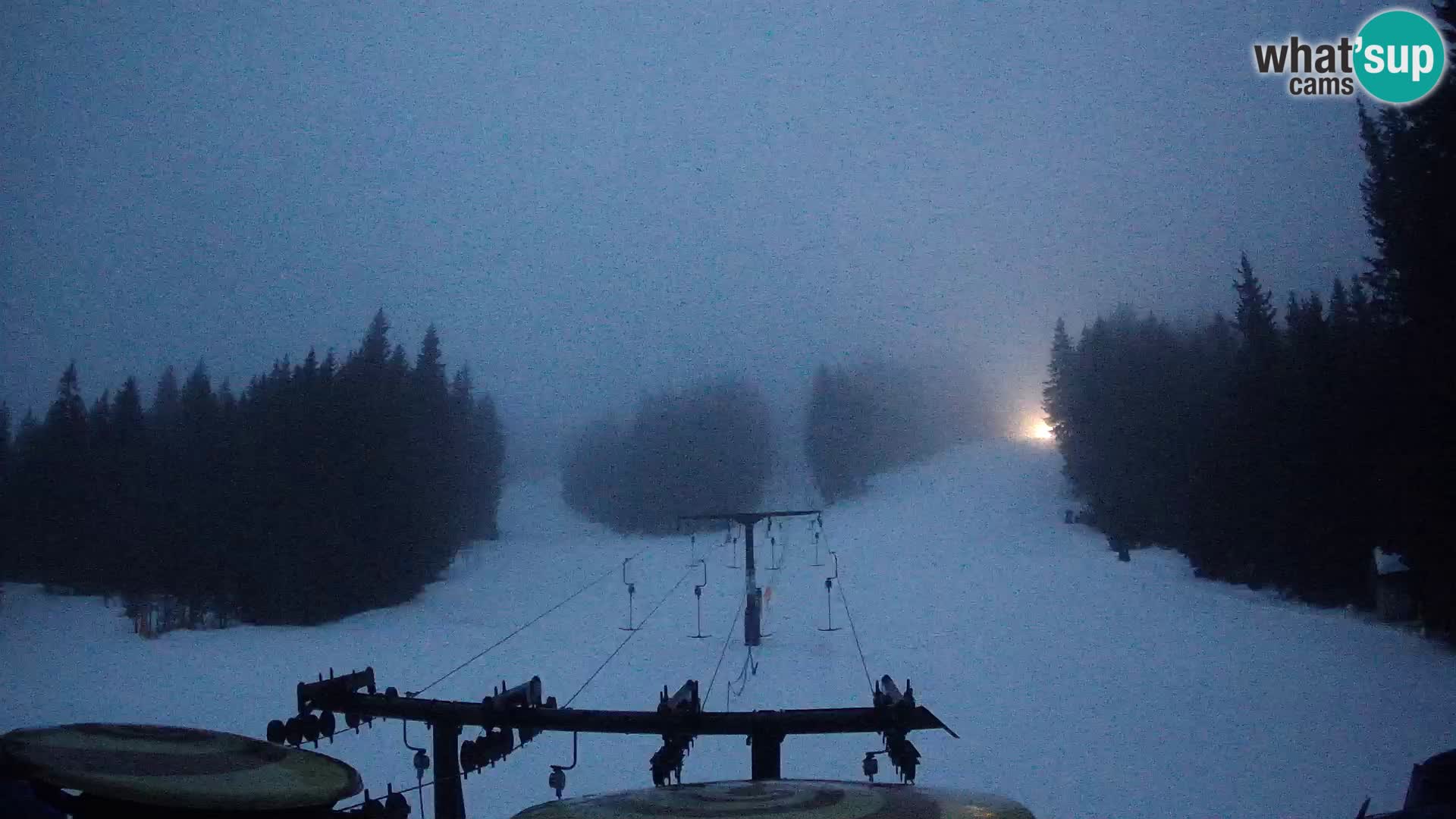 Estación de esquí Rogla Webcam Ostruščica pistas 1 y 2
